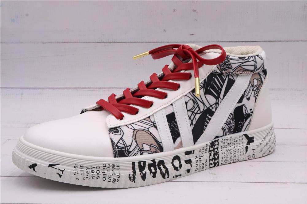 7MM Shoe Accessories Exquisite Quality PU Leather Shoelaces For Custom Cords Bulk Lace Order Drop