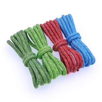 Shoe Accessories 4.5MM Excellent Polyester Round Rope Male Female Outdoor High-rank Durable Lace