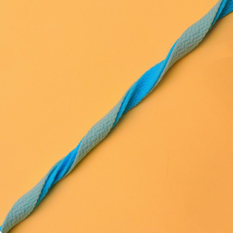 Weiou 8MM Active Exercise 2021 Mesh Laces Clothing Pure Youth Blue Strings Unisex Lacet For Outdoor