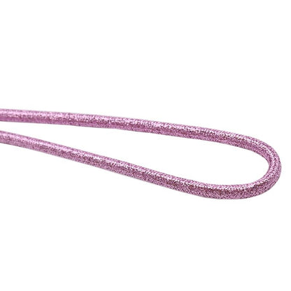 Shoe Accessory 4.5mm Shiny Metallic Shoelaces Premium Pretty Ropes Unisex Sport Basketball Cheap