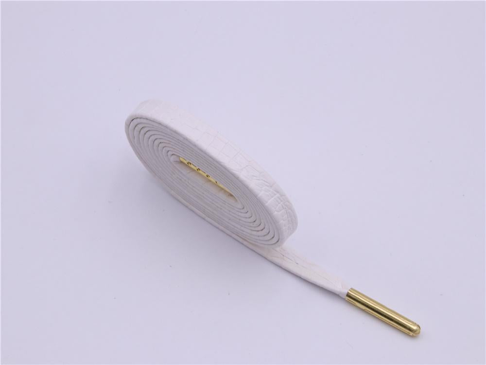 7MM Flat Type Innovative Shoe Accessories With Metal Tip Women Boots Fashion Shoelaces Zapatillas