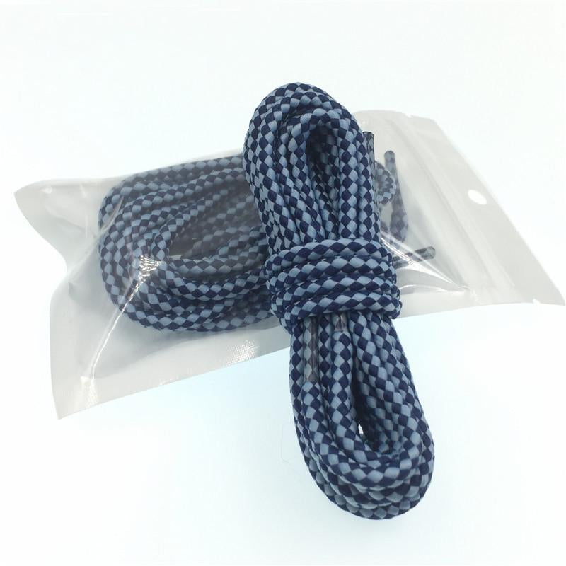 Simplify Blue Grey Shoe Ropes 4.5MM Men Women Sneaker 2021 Trendy Unisex Circular Laces For Kids &