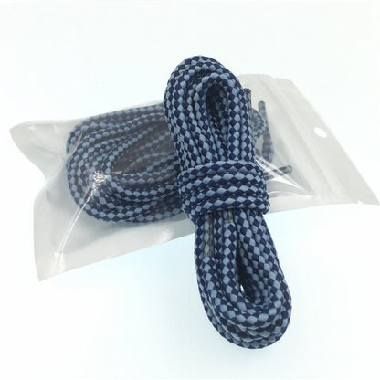 Simplify Blue Grey Shoe Ropes 4.5MM Men Women Sneaker 2021 Trendy Unisex Circular Laces For Kids &