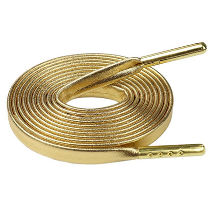 7MM Shoe Accessories Exquisite Quality PU Leather Shoelaces For Custom Cords Bulk Lace Order Drop