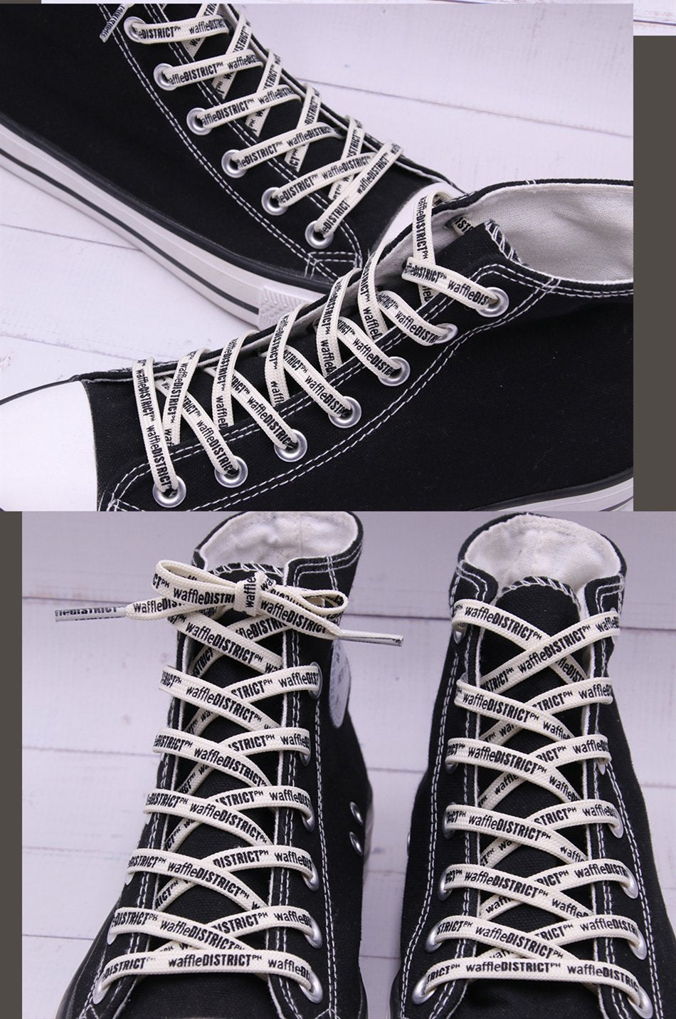 Double Sides English Letter Print Shoelace Polyester Flat Shoe Laces Clothing Sport Bootlaces For