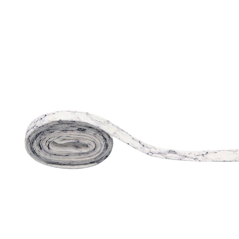 8MM White Black Glacier Frozen Stone Textur Shoelaces Unisex For Zapatillas Mujer Flat Perfect Shoe