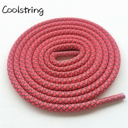 Fluorescent Highlight 3M Reflective Laces Sneaker Rope Shoelaces Athletic KIDS Bootlace For V2 350
