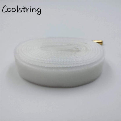 60-180cm Length 1.27 Cm Width Velvet Surface Shoelaces Women Men Black White Colorful Sports Casual