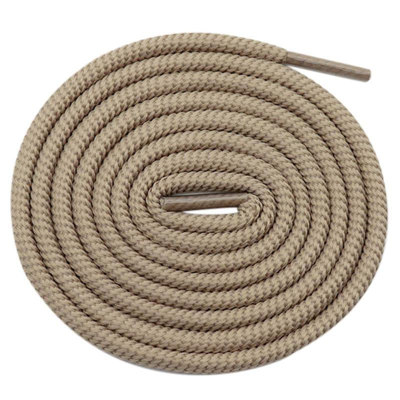 Shoe Accessory 4.5MM Khaki Strong Polyester Ropes For Hiking Boots Unisex Women Sneaker 2021