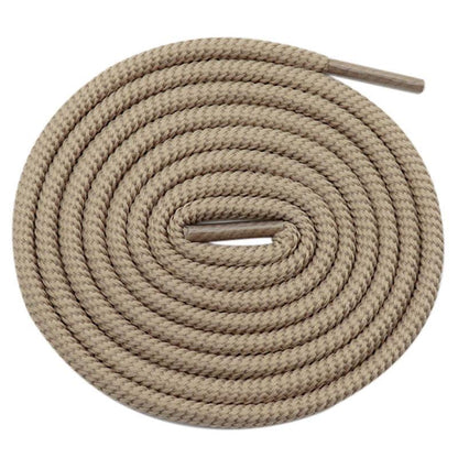 Shoe Accessory 4.5MM Khaki Strong Polyester Ropes For Hiking Boots Unisex Women Sneaker 2021