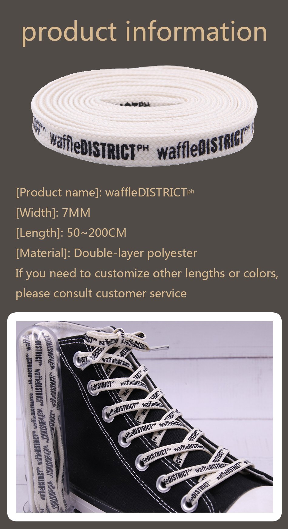 Double Sides English Letter Print Shoelace Polyester Flat Shoe Laces Clothing Sport Bootlaces For