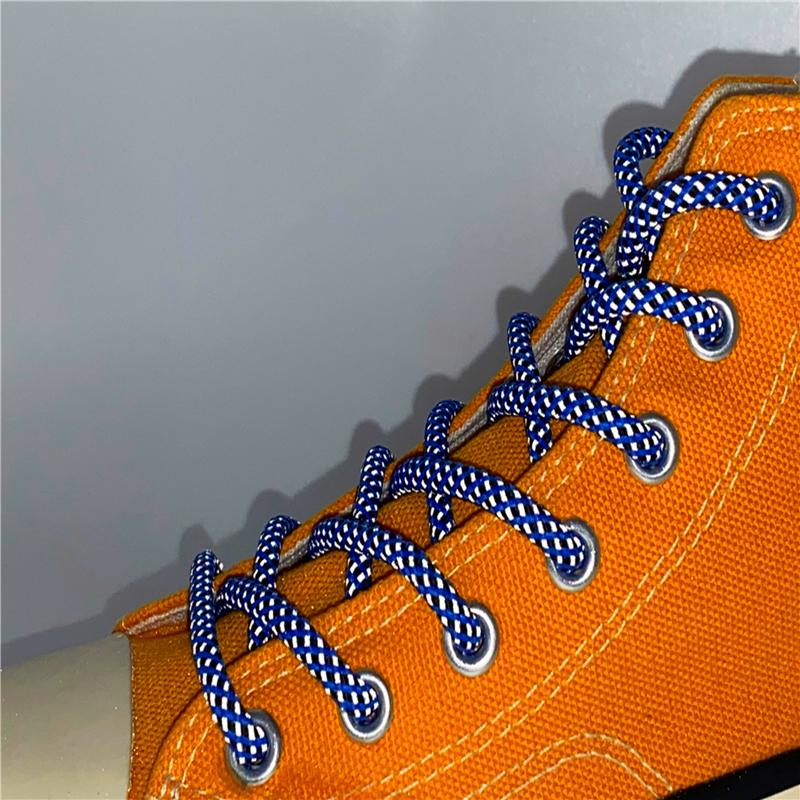 5MM Round Type Reflective Shoelaces Men Women Sneaker 2021 Drop Shipping For Custom Glowing