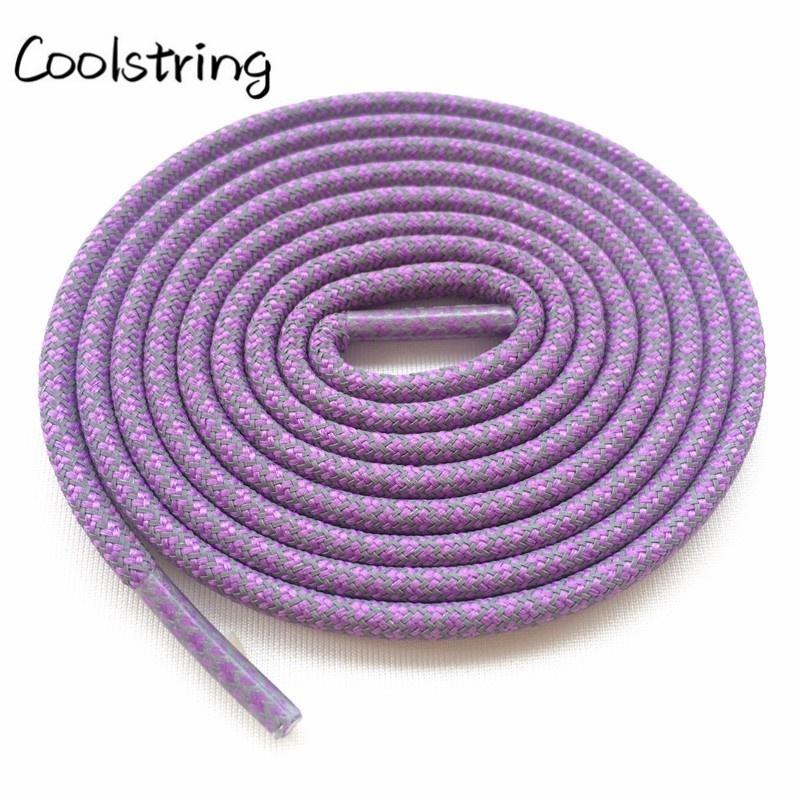 Fluorescent Highlight 3M Reflective Laces Sneaker Rope Shoelaces Athletic KIDS Bootlace For V2 350