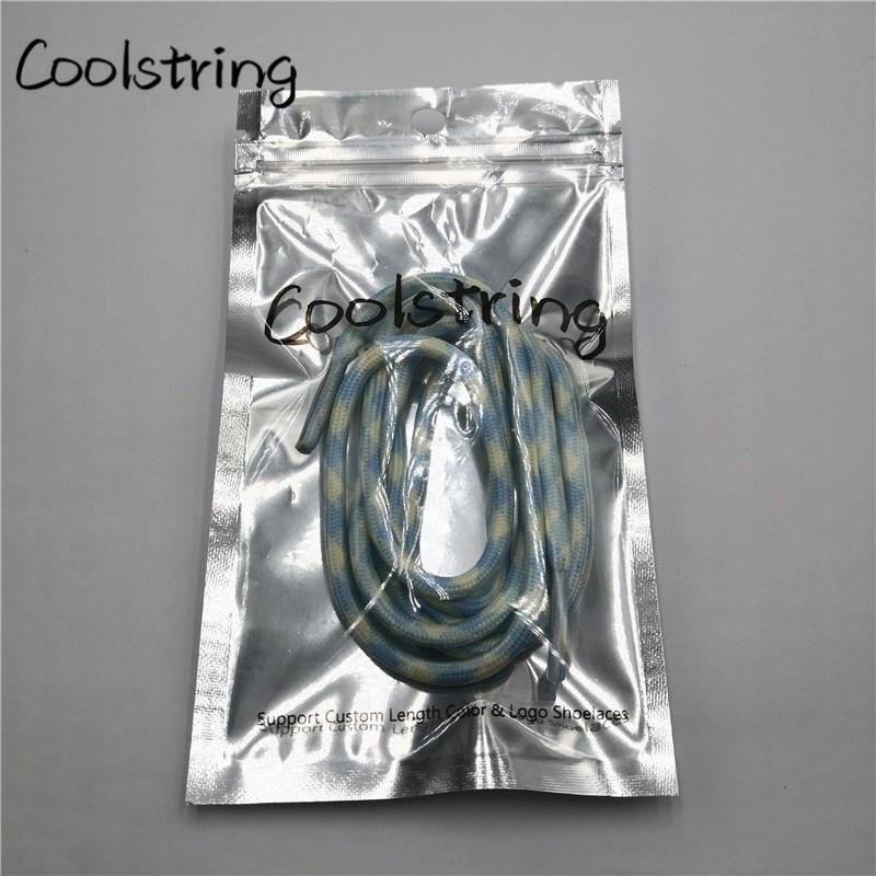 Sport  Fluorescence Round Shoelace Glow In The Dark Night Colorful Fluorescent Shoe Laces Athletic