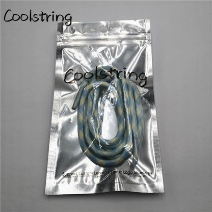 Sport  Fluorescence Round Shoelace Glow In The Dark Night Colorful Fluorescent Shoe Laces Athletic