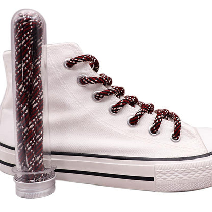 Round Waterproof Draw Cord Three Color Polyester Co-are Flower Retro Shoe Lace Match jump-mans 11 Shoes