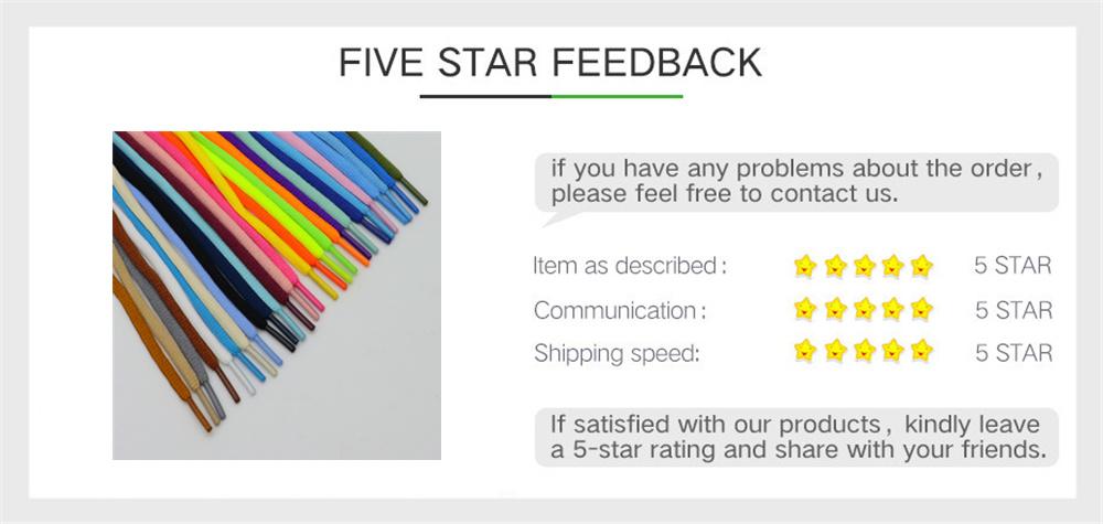 Authentic 6MM Oval Ropes Yellow Green Vivid Shoelaces Clothing Polyester Pure Cotton Flexible Laces