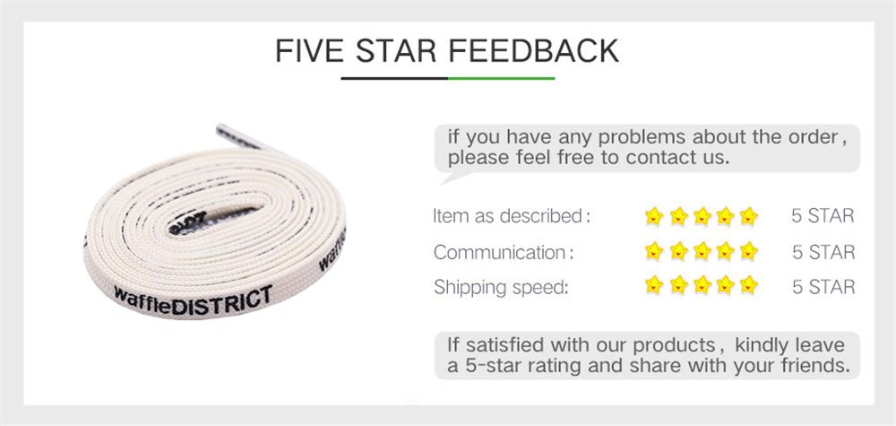 7mm Beige Black "waffleDISTRICT" Letter Printing Shoelaces Unisex Canvas Sneakers Universal Cordens