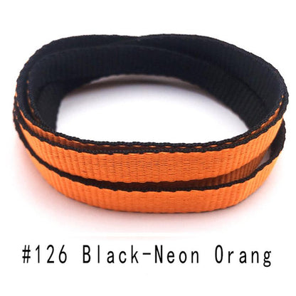 Jumpman Flat 8mm Combo Two Color Connect Reversible Shoelaces Bicolor Polyester Shoe Strings Laces