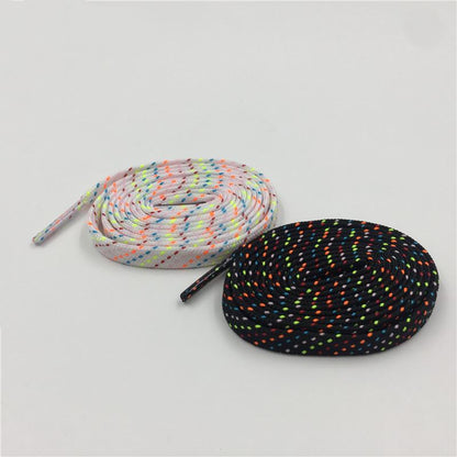 7mm Tubular Flat Laces Accessories For Casual Sport Shoes CBRL Outdoor Polyester Men Women Sneaker