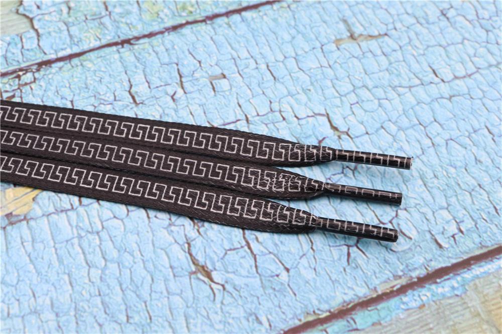 8MM Perfect Shoelaces Easy Wearing Black White Golden Shoe Cords Women Sneakers Boots Fashion Laces