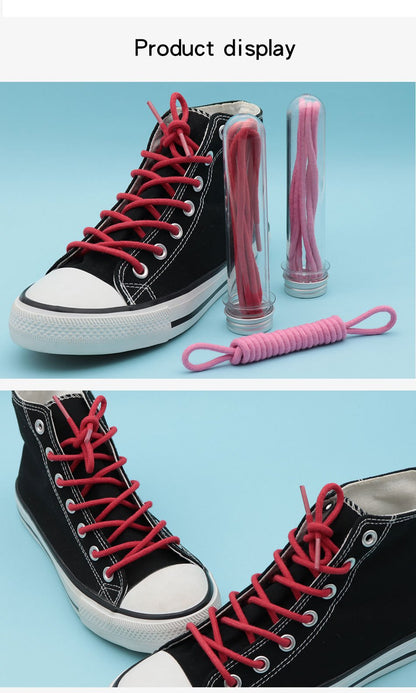 5MM Waxed Yellow/Red Swimming Waist Lace Waterproof Rope For Girl Women Sneaker Boot Easy 350