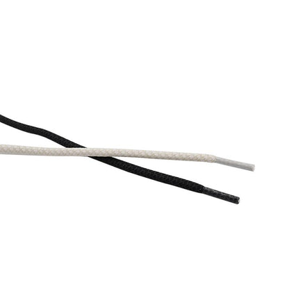 Shoe Accessories 4.7MM Black White Reflective Glowing shoestring 120CM Polyester Shoe Ropes Strong