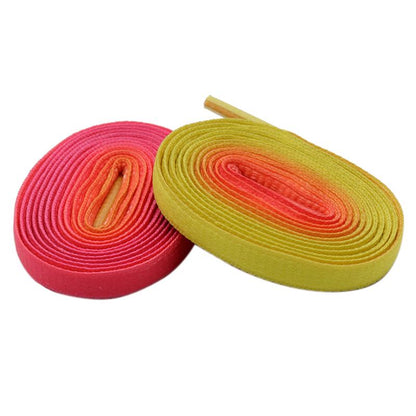 7MM Double Solid Color Top Quality Shoelaces Women Sneaker 2021 Pretty Ropes For Kids Adults