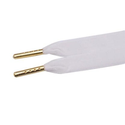 1.27CM Suede Lace With Golden Metal Aglet Elegant Fluff Velvet Single-sided Cashmere Material