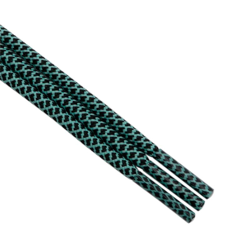 4.5MM Polyester Affordable Shoe Accessories Cyan Blue Green Durable Ropes For Picnic Mountain Party