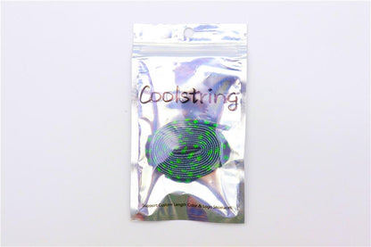 8MM Flat Canvas Polyester Cotton Laces Black-Green Dollar Heat Transfer Printing Pattern Top Ropes