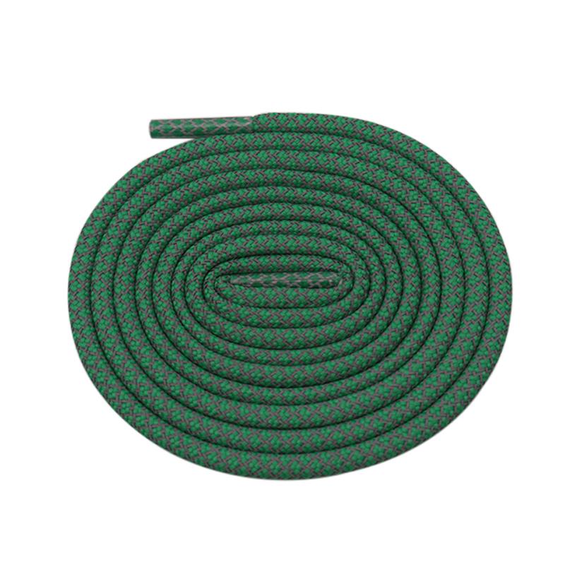 4.5MM Emerald Green Reflective Laces Advanced Eco-Friendly Luminous Ropes Funny Use For Jungle
