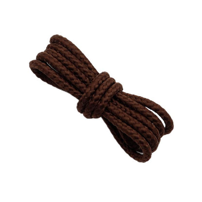 Outdoor 4.5MM Deep Color High Ranking Polyester Interweave Shoe Ropes Charmed Male Laces 2021 Strong