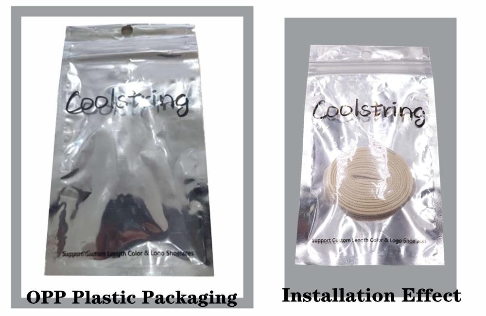 8.5MM Polyester Cotton Shoelaces Top Clothing Accessories Solid Beige Thick Hat Ropes Bundled Tools