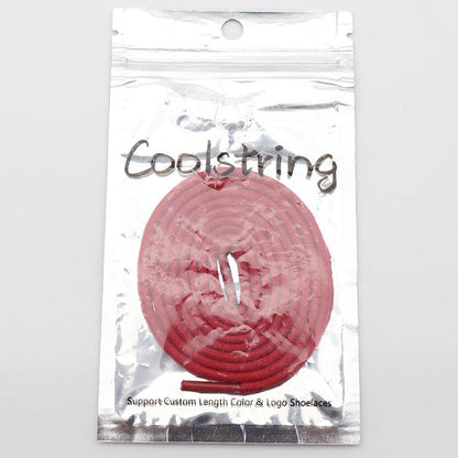 Weiou Official Shoe Accessory 3MM Round Shape Shoelace Thiny Polyester Waxed Waterproof Rope Rain