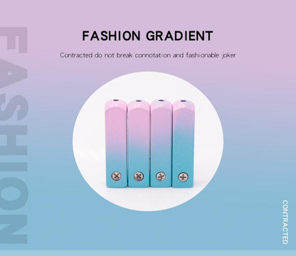 New 4pcs A Pair 6.2*24.3mm Sneaker v2 350 Fashion Zuilvormig Shoelace Aglets Top Rope Ends Pink Blue