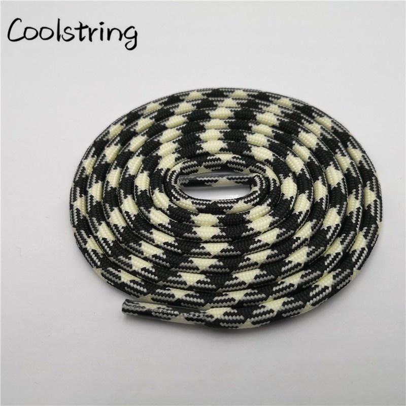 Sport  Fluorescence Round Shoelace Glow In The Dark Night Colorful Fluorescent Shoe Laces Athletic