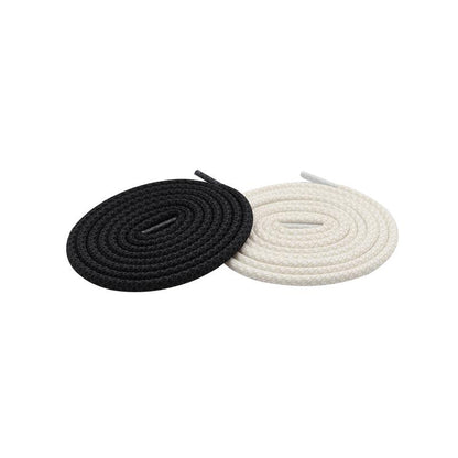 Shoe Accessories 4.7MM Black White Reflective Glowing shoestring 120CM Polyester Shoe Ropes Strong