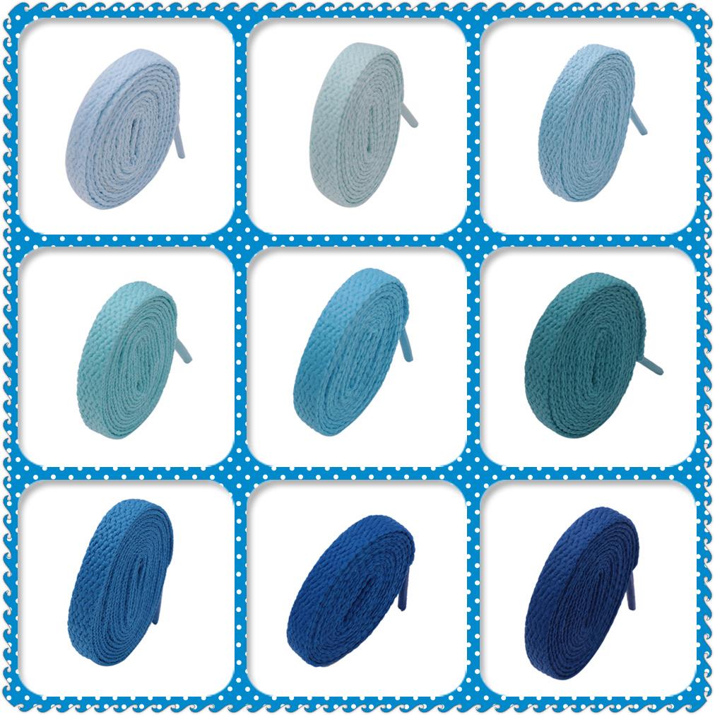 8MM Mesh Shoelaces Clothing Pure Youth Blue Laces Active Exercise 2021 Unisex Lacet For Outdoor