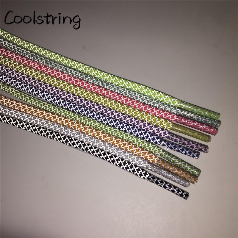Fluorescent Highlight 3M Reflective Laces Sneaker Rope Shoelaces Athletic KIDS Bootlace For V2 350