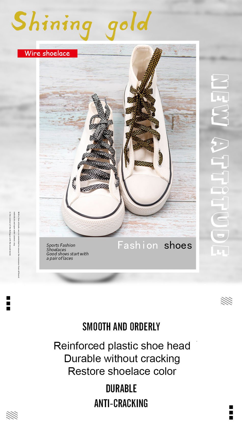 8MM A Pair Shoe Accessories Cheaper Metallic Yarn Shining Shoelaces Rough Texture For Business Men