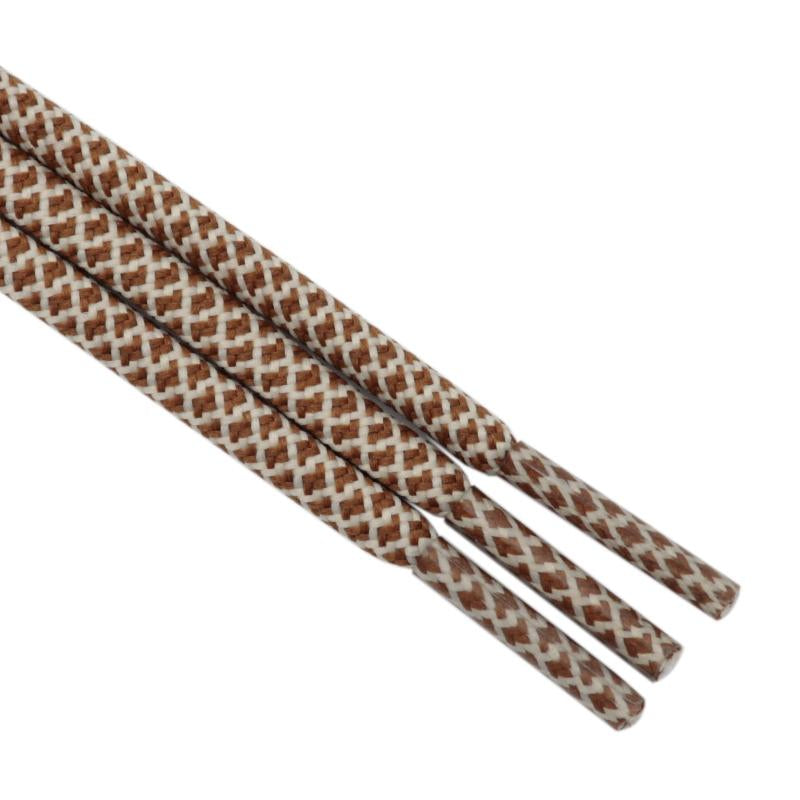 4.5MM Polyester Men's Color Matching Brown Series Round Durable Ropes For Hiking Climbing Night