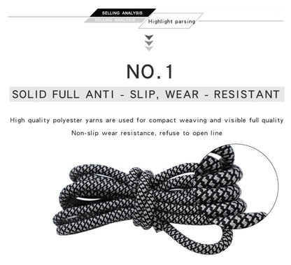 3MM Vogue Shoe Accessories Nice Polyester Shoelaces Green Yellow Youth Ropes For Young Guys Street