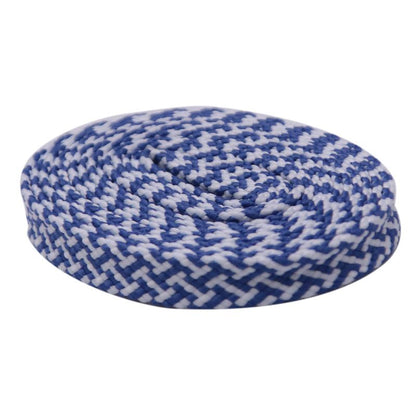 Weiou Official Laces Store Flat Shape 7MM Double-Color Combination Polyester Safety Shoelaces For