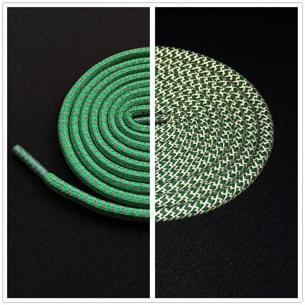 Fluorescent Highlight 3M Reflective Laces Sneaker Rope Shoelaces Athletic KIDS Bootlace For V2 350