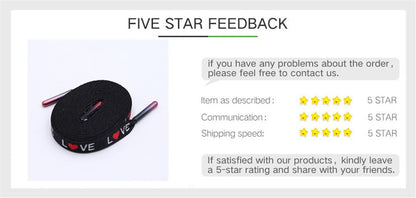 7mm Thermal Transfer Bootlace Flat Single Layer Network Laces With Printing Sublimated Love