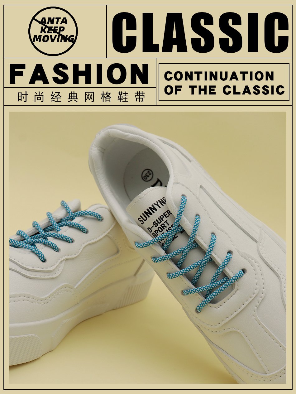 3MM Nice Shoe Accessories Blue Navy Deep Color Polyester Shoeropes Coolguys Necessary Drawlaces