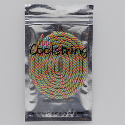 New Shoelace Top Quality Polyester Classic Round Shoestring Casual Sports Boots Shoe Laces 60-180cm