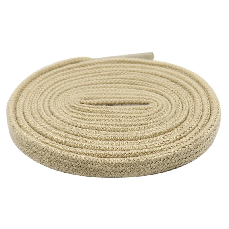 6MM Classic Shoe Accessory Double Layer Polyester Flat Shape Shoelaces 7 Colours For Canvas Boots