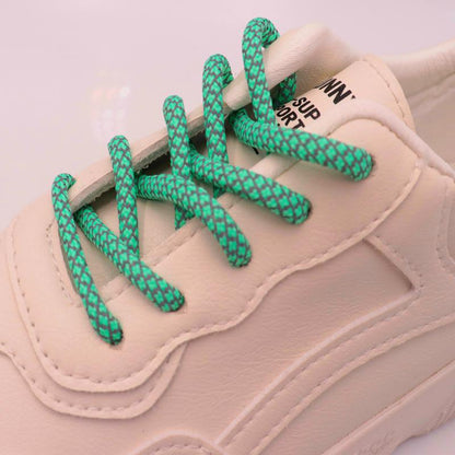 4.5MM Emerald Green Reflective Laces Advanced Eco-Friendly Luminous Ropes Funny Use For Jungle